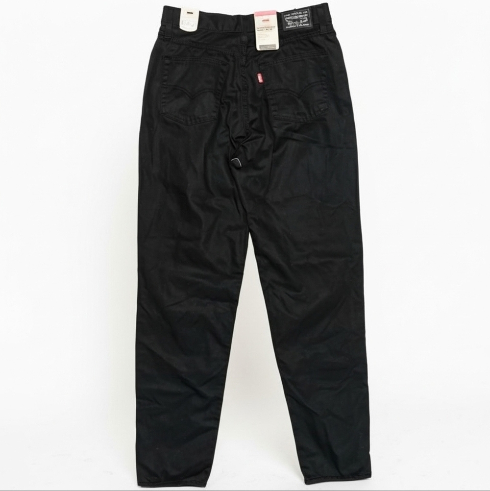 NWT Levi's High-Waisted Mom Jeans Black 29x30